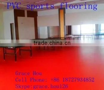 Plastic Sports PVC Flooring and PVC Sponge Floor photo-6