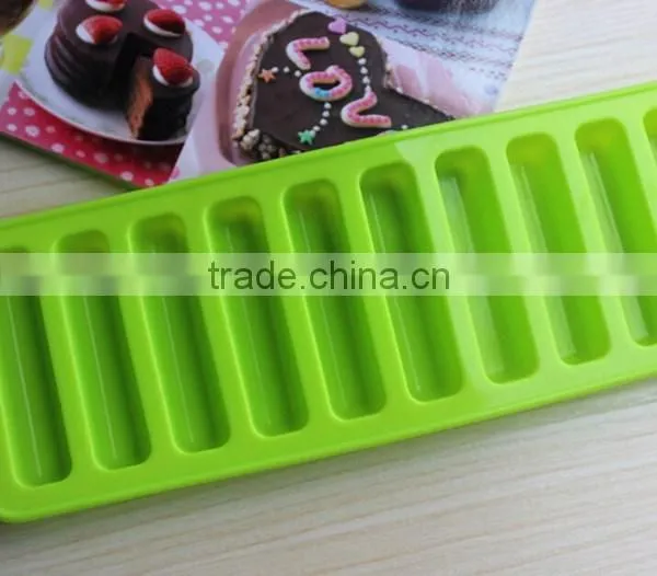 Lady-Fingers Silicone Mold,10 Cavities Biscuit Mold photo-4