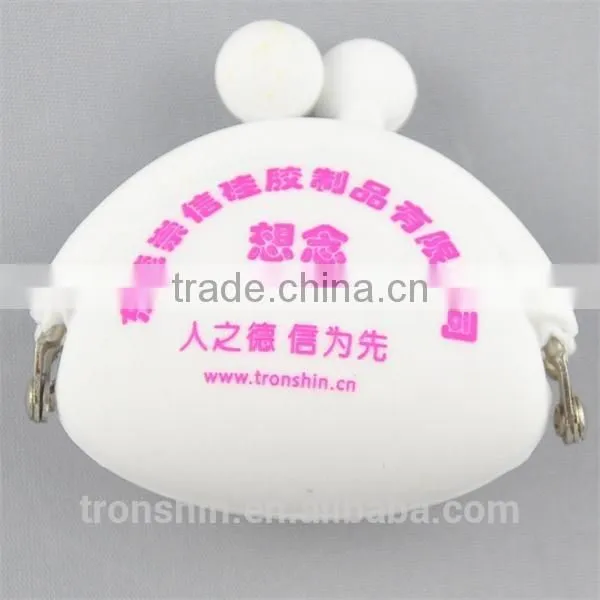 Long Lasting Soft Silicon Rubber Coin Bag With Personalized LOGO photo-4