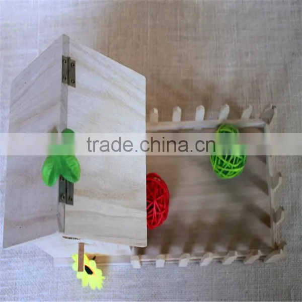 Cheap Prefab Homes Wood Courtyard and Home Decor Wood Words Home and Garden Christmas Decorations Wood House Toy for Sale photo-5