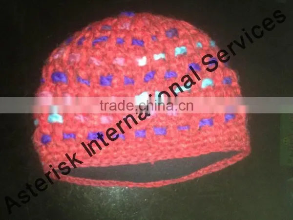 Knitting Woolen Hat