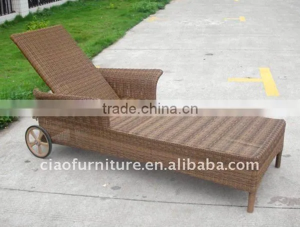 Otobi Furniture in Bangladesh Price Rattan Beach Sun Lounger photo-5