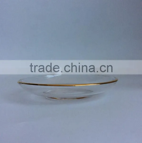 Custom Fashion Elegant Product Drinking Cup With Handle/A Cup and Saucer Decorated With Gold photo-5