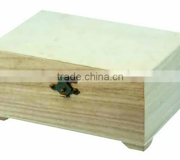 High Quality Paulow Lockable Antique Jewelry Packing Gift Box photo-2