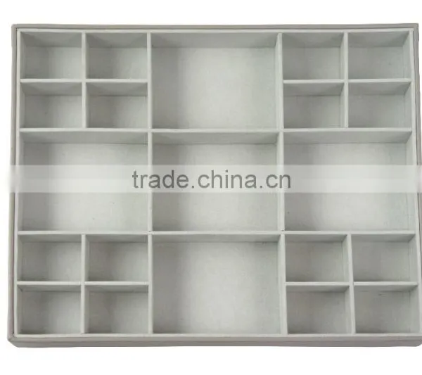 The Newest 21 Compartment Faux Leather Large Jewelry And Accessories Organizer photo-2