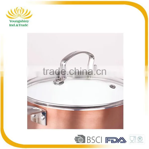 3PCS Pot Cooking Cookware Set With White Ceramic Coating photo-3