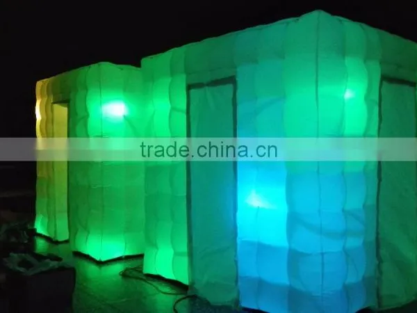 Colorful Inflatable Photo Booth Enclosure Led Inflatable Photo Booth photo-5