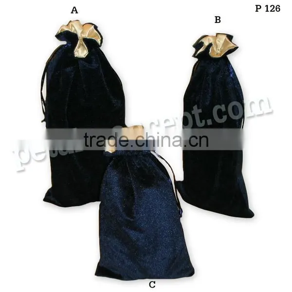 Velvet Wine Bottle Pouch photo-2
