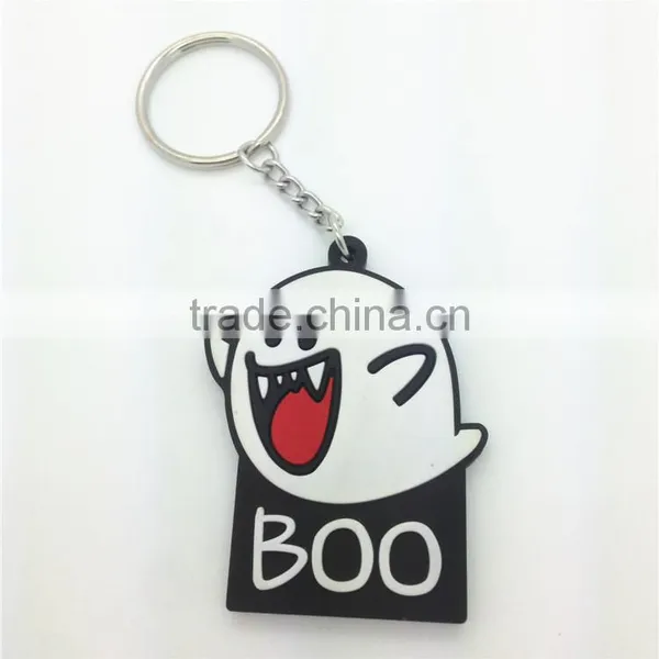 2017 Silicone Cartoon Keychain Bag , Silicone Key Ring Birthday Gifts photo-2