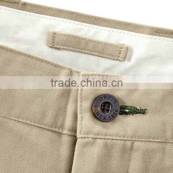 Mens Pleated Khaki Pants (Garment Stock Lots / Apparel Stock / Stocklots / Garment Apparel From Sri Lanka) photo-3