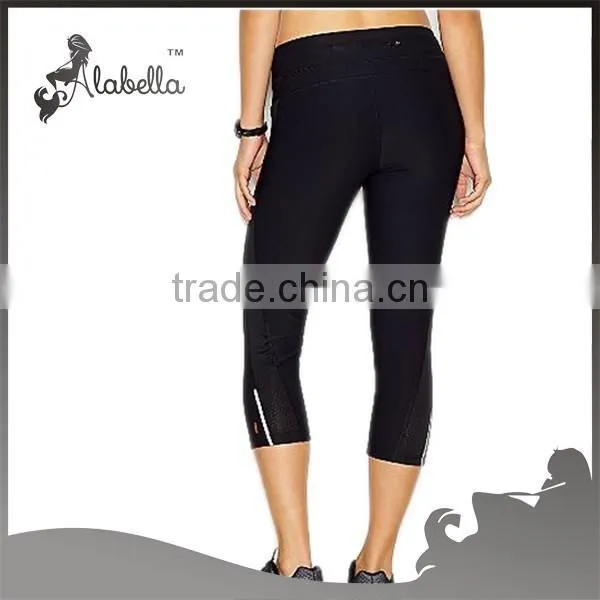 Womens Slim Promotional Wholesale Fitness Capris Pants photo-3