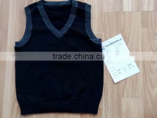 Boys Pollover Autumn V-neck Vest Kids Jackets Sweaters for Kid (BV1412) photo-2