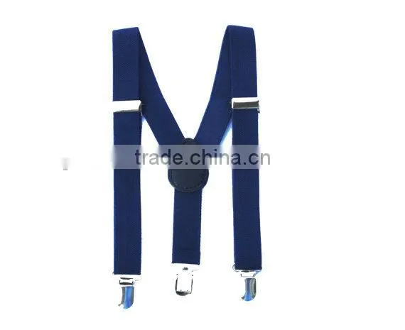 Baby Solid Suspender Children's Suspender Belt Clip-on Elastic Suspender photo-4