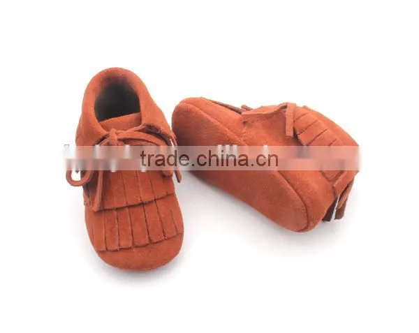 Genuine Leather Baby Shoes With Kids Shoes photo-6