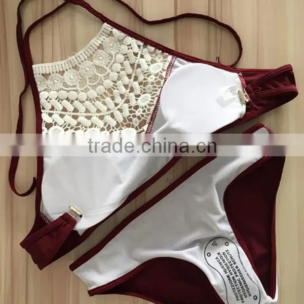 4841 Runwaylover Europea Hot Sale Crochet Bikini Set photo-2