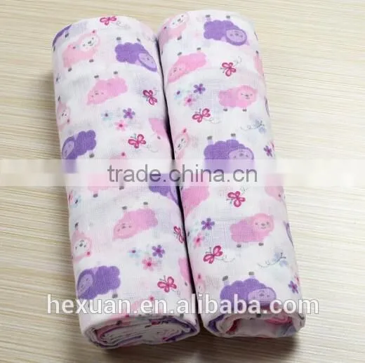 Many Designs You Can Choose ,Soft Wholesale Modern Design Baby Muslin Swaddle Blanket photo-6