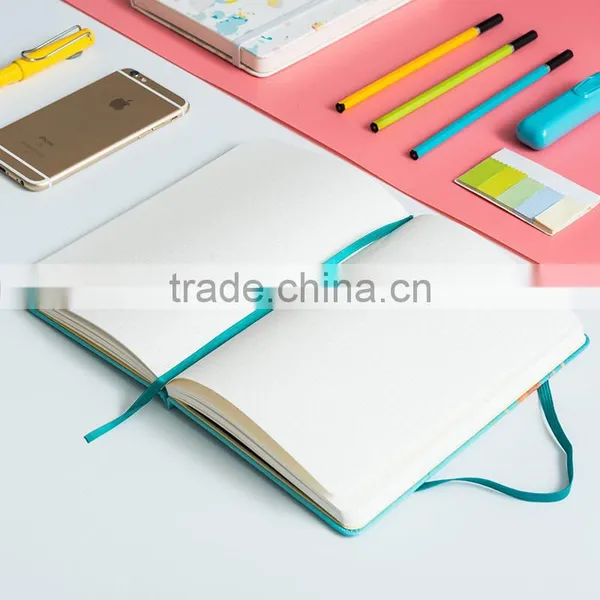 A5 PU Cover Planner Customizable Logo Personal Diary Organizer With Elastic photo-3