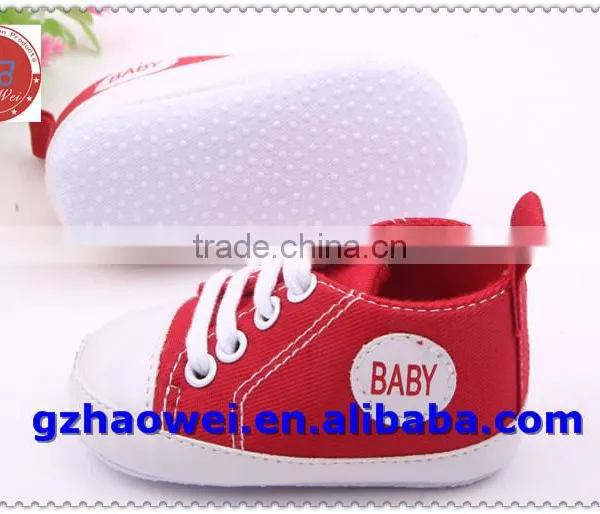 Wholesale China Kids Shoes Canvas Baby Prewalker photo-3