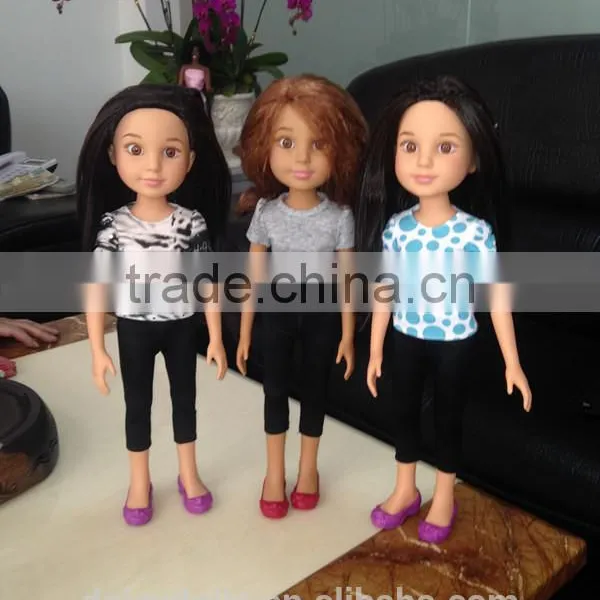 Fashion 18 Inch Black Vinyl Doll photo-5