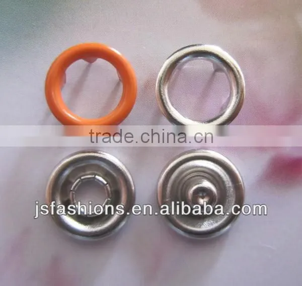 High Quality Baby Jumpsuit Brass 4 Part Prong Snap Fastener photo-4