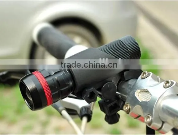 Bike Cycling Bicycle Light Lamp Torch LED Flashlight Mount Bracket Holder Clip Bike Parts Accessories photo-3