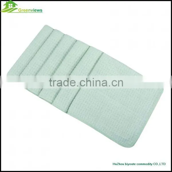 Plain Color Kitchen Towel Waffle Tea Towel Waffle Weave Bath Towel photo-2