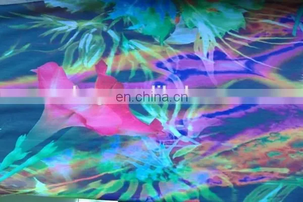 Shaoxing Winfar New Design Knit DTY 4 Way Stretch Custom Digital Textile Printed Fabric photo-5