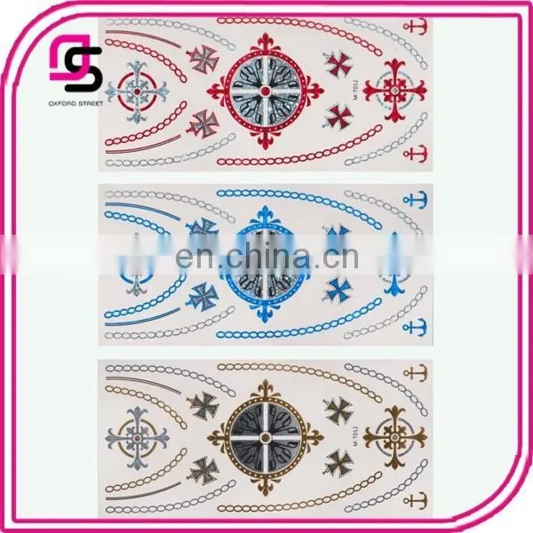 New Tattoo Sticker Colorful Laser Tattoo Sticker Designs 3 Colors Available photo-5