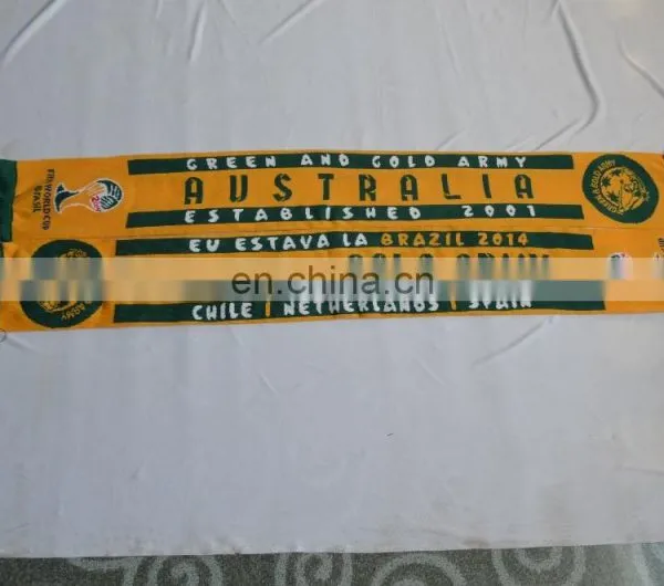 Factory Direct Custom Design Knit Soccer Fans Scarf photo-2