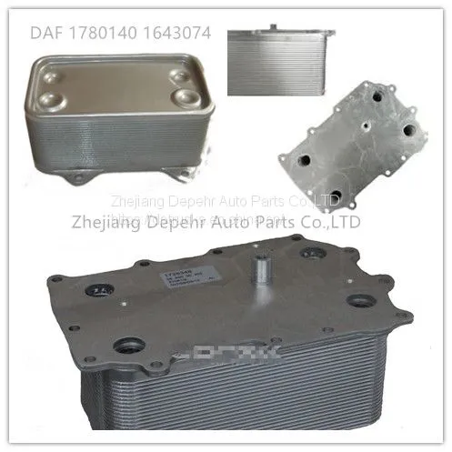 Zhejiang Depehr Heavy Duty European Tractor Cooling System Volvo Truck Aluminum Oil Cooler 20459219 photo-3
