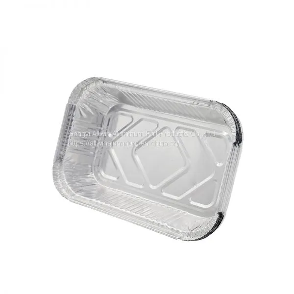 1lb Aluminum Loaf Pan Aluminum Loaf Pan Takeout Food Container photo-2