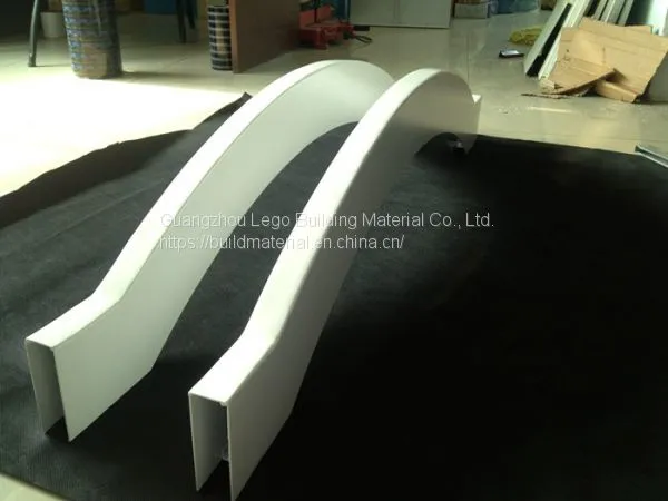 Wavy Aluminum Square Pass Luxurious Waiting Hall To Map Custom photo-2