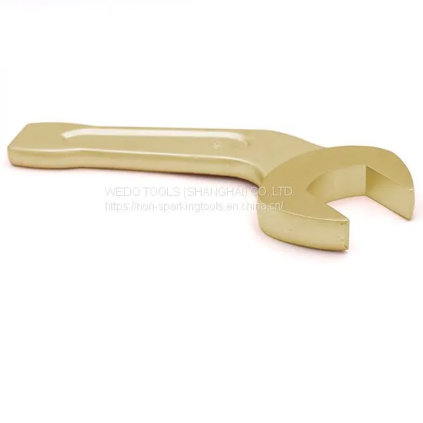 WEDO Non Sparking Aluminum Bronze Bent Striking Open Wrench photo-3
