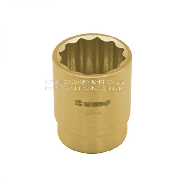WEDO Non Sparking Aluminum Bronze 3/8 Drive Socket photo-3