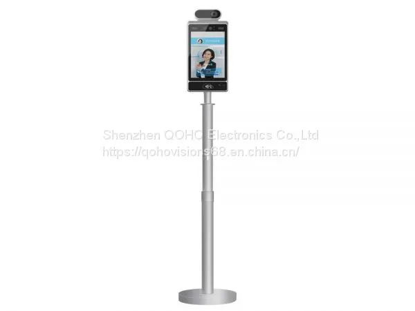 Face Recognition and Temperature Measurement Device Aisle Version