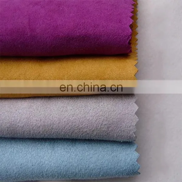 High Quality Soft Stretch Suede Fabric Water Fabric photo-2