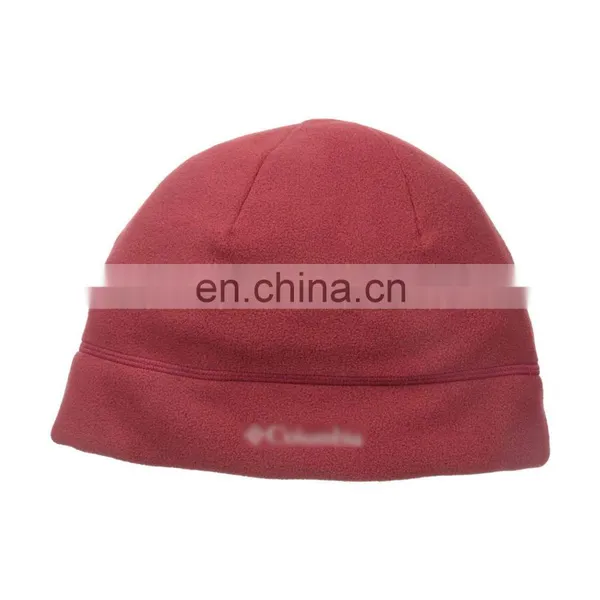 Cheap Price Unisex Embroidery Print Logo Winter Polar Fleece Custom Logo Mens Beanie photo-2