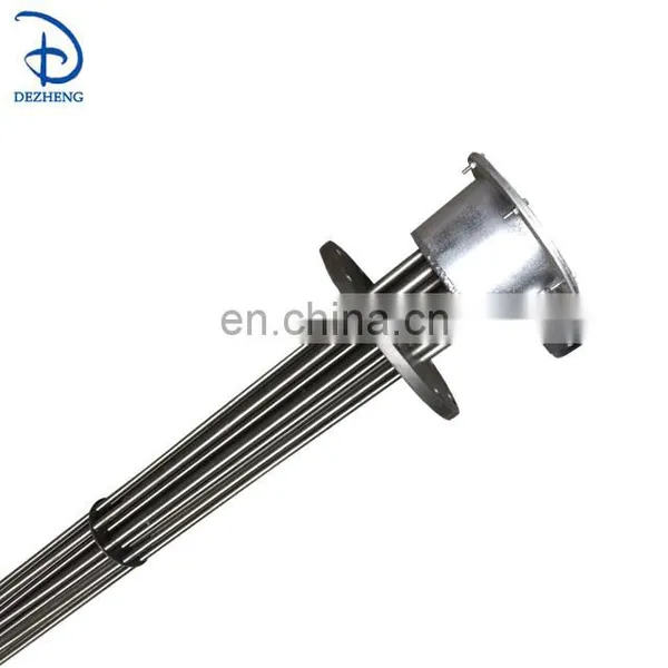 Stainless Steel Electric Flang Water Immersion Tubular Heater photo-4