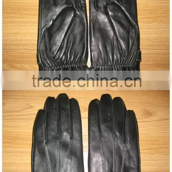 Sheepskin Gloves Leather Gloves China Supplier Fancy Fur Gloves photo-5