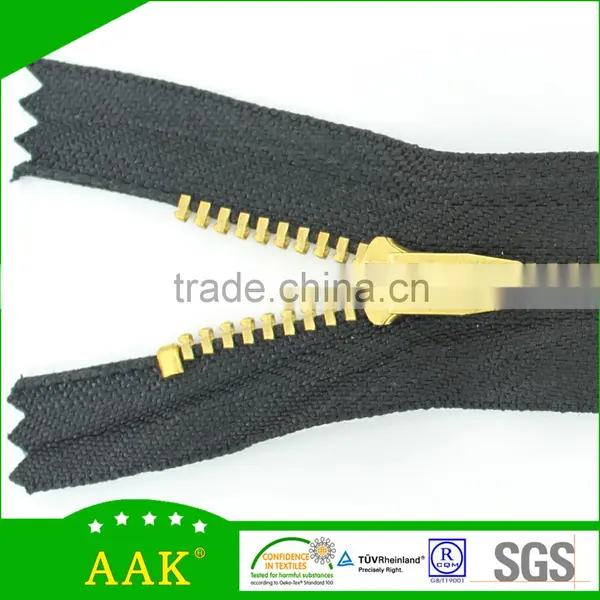 Ladies Jeans Factory China Matching Production 4# Brass y Teeth C/E Zippers photo-2