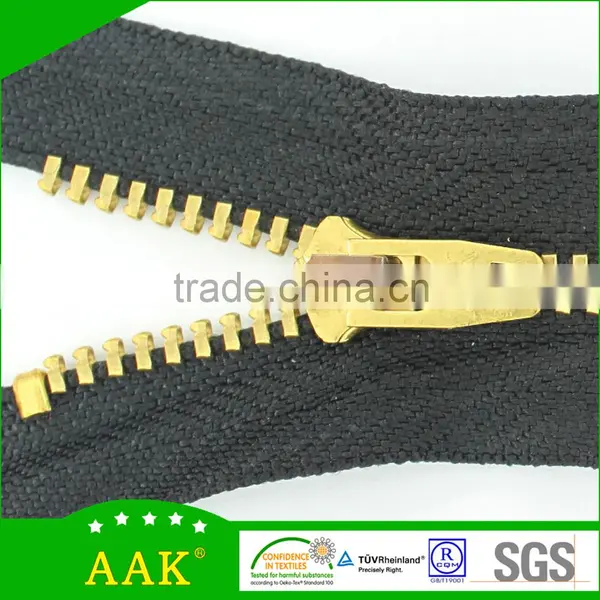 Ladies Jeans Factory China Matching Production 4# Brass y Teeth C/E Zippers photo-3