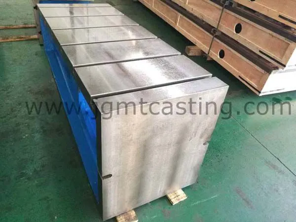 Professional Cast Iron Angle Plates T-slots Clamping Table
