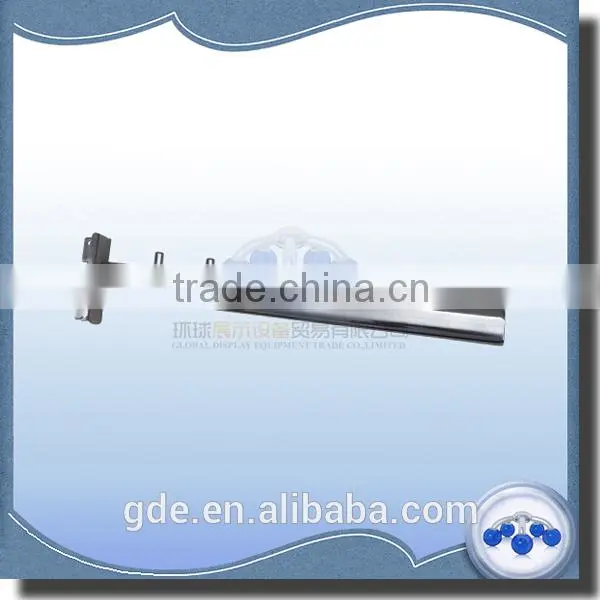 Metal Chrome Waterfall Display Hook for Store&supermarket