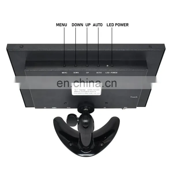 10.1inch Metal Case Monitor IPS Panel Wide Screen 1280*800 Full Viewing Angle Touch Screen photo-4