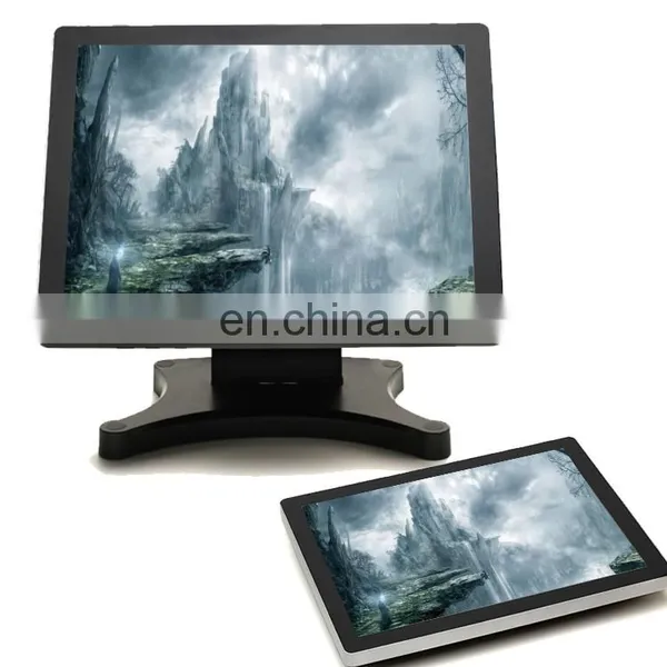 15 Inch Good Quality 10 Points Touch Screen Monitor Pos System Machine Outdoor Screen Monitor photo-3