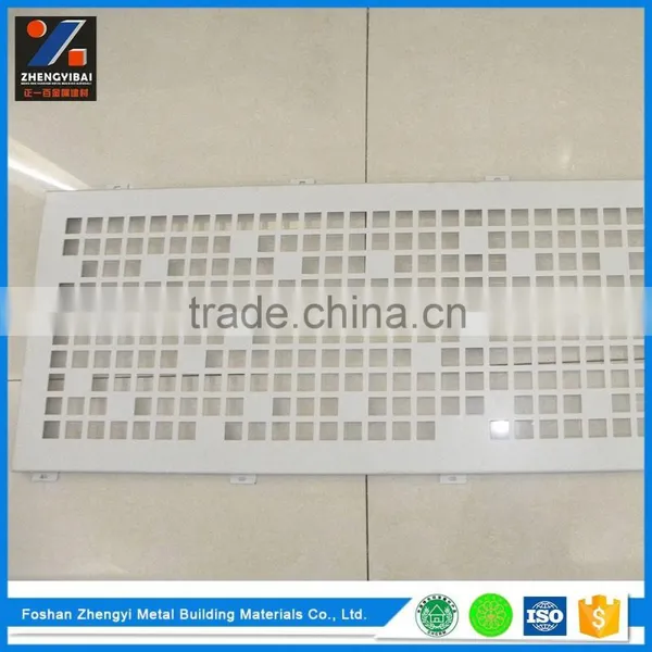 Factory Direct PVDF Coating Perforated Corrugated Sheet