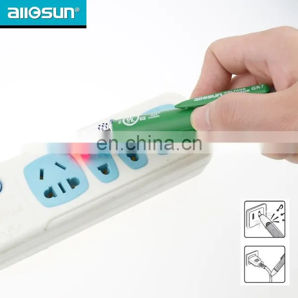 ALL SUN GK7 Non-Contact Voltage Detector 70-1000V AC Voltage Tester Pen Blister Packaging LED Lights Voltage Measurement photo-5