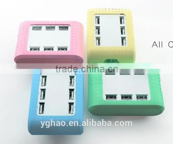 Travel Charger Multi Hub,dual Usb Charger 5v 2.5a,eu Standard Travel Charger photo-4