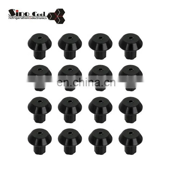 Pack of 16 WB2K101 Range Burner Grate Rubber Feet Kit photo-2