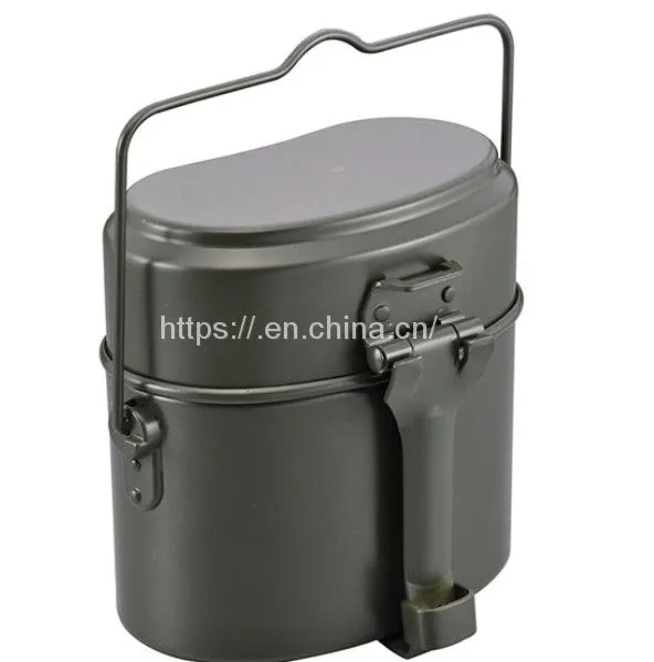 China Supplier Aluminum Canteen German Mess Tin Aluminum Lunch Box for Sale